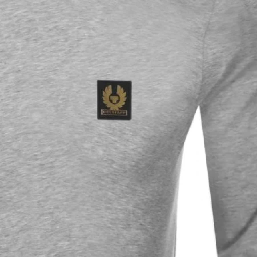 Alternative Image for ProductBelstaff Logo Long Sleeve T Shirt Grey3
